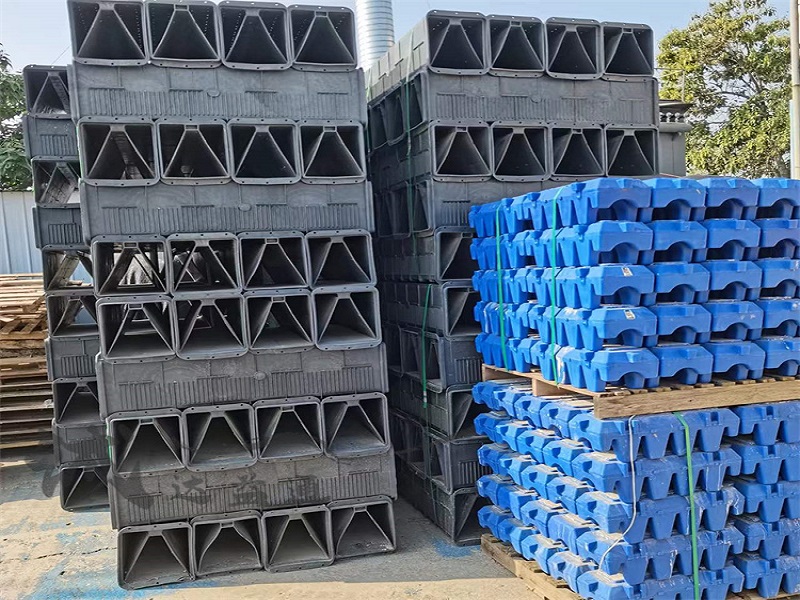 反硝化滤池S型滤砖到货现场